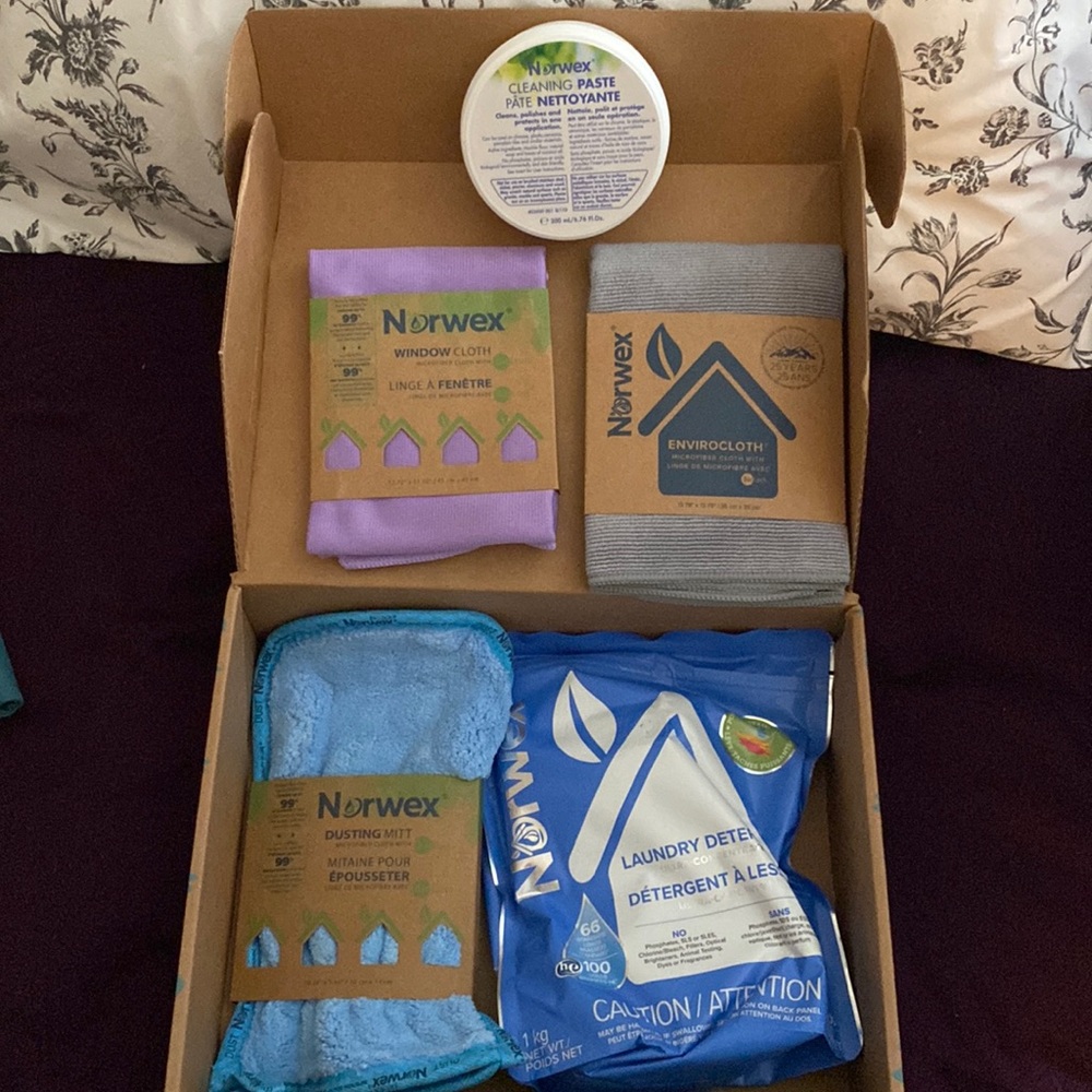 Safe Haven 5 Set by Norwex. Everything you need to deep clean your home.
